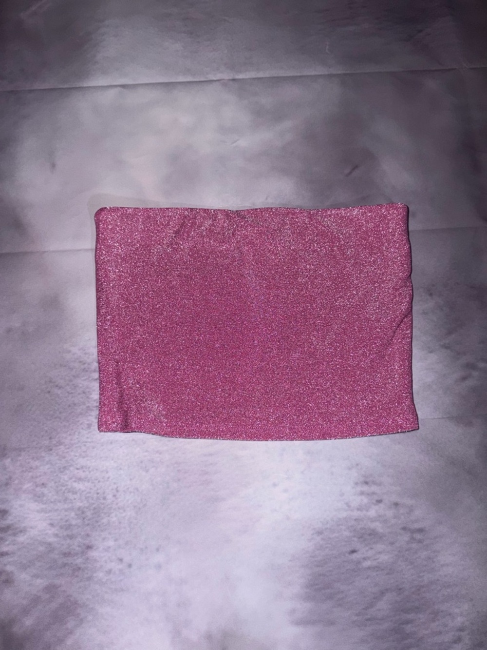 Sparkle Pink Tube Top